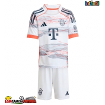 Camisa de Futebol Bayern Munich Leon Goretzka #8 Equipamento Secundário Infantil 2025-26 Manga Curta (+ Calças curtas)